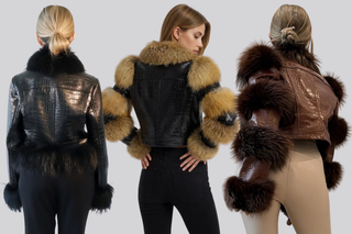 Are Croc-Embossed Leather Jackets in Style? Where to Find Them?