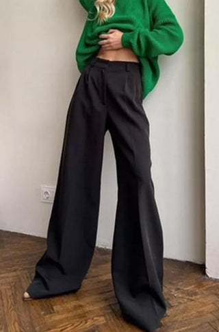 Loose Leg High Waist Pants