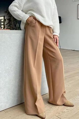 Loose Leg High Waist Pants