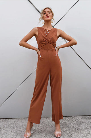 daisy brown jumpsuit