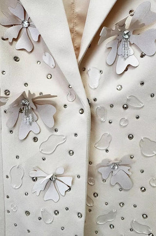 Aureline 3D Floral Embellished Pantsuit