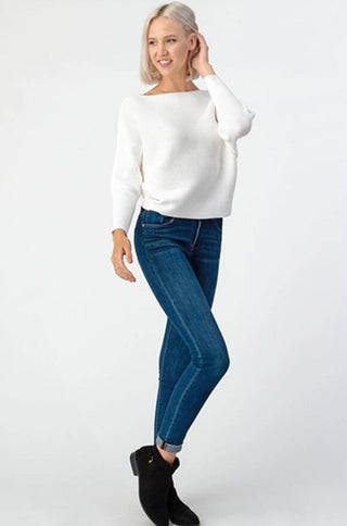 Stripe Dolman Sweater