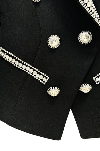 Alexa Crystal Embellished Blazer