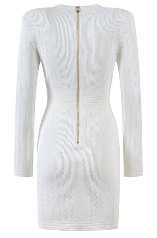 Alexandra Long Sleeve Knit Mini Dress