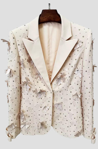 Aureline 3D Floral Embellished Pantsuit