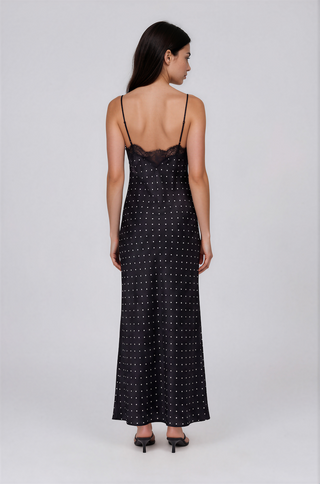 Sabine Polka-dot Maxi Dress
