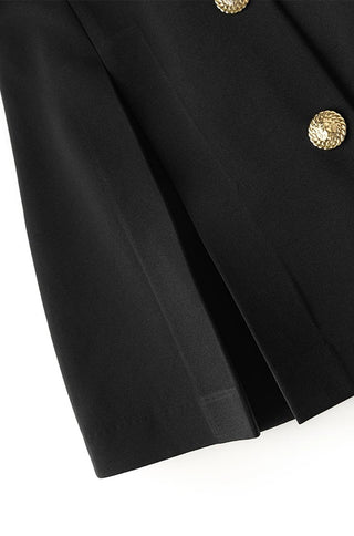 Nilo Tulip Mini Skirt in Black