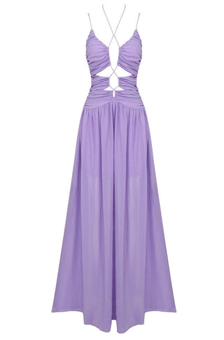 Paris Cutout Chiffon Gown