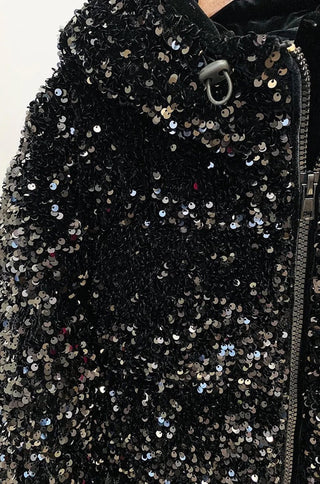 Lina Sequin Down Puffer Jacket