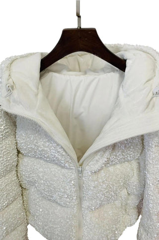 Lina Sequin Down Puffer Jacket