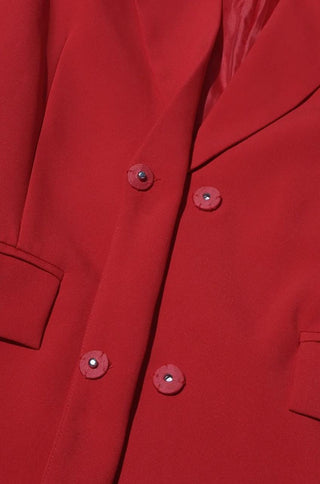 Vada Bow Detailing Long Jacket