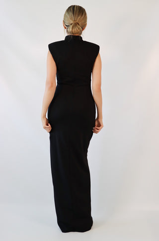 Estelle Zipper Maxi Dress