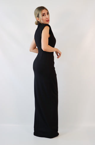 Estelle Zipper Maxi Dress