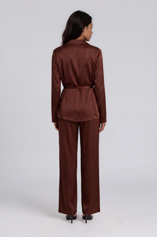 Mara Satin Wrap Set