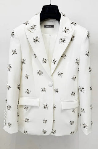 Anais Pearl Crystal Pantsuit