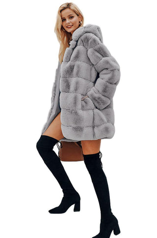 Long Faux Fur Coat