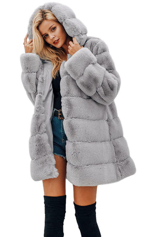 Long Faux Fur Coat