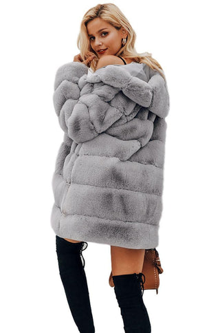 Long Faux Fur Coat