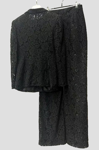 Étoile Sheer Lace Blazer & Pants Set