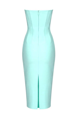 Rita Crystal Embellished Bandage Mididress