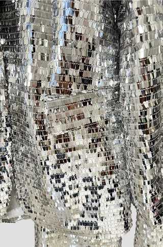 Celeste Mirror Sequin Blazer Pants Set