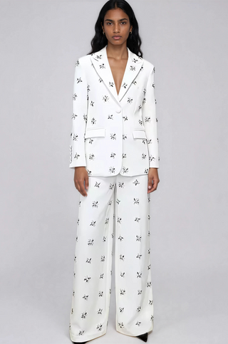 Anais Pearl Crystal Pantsuit