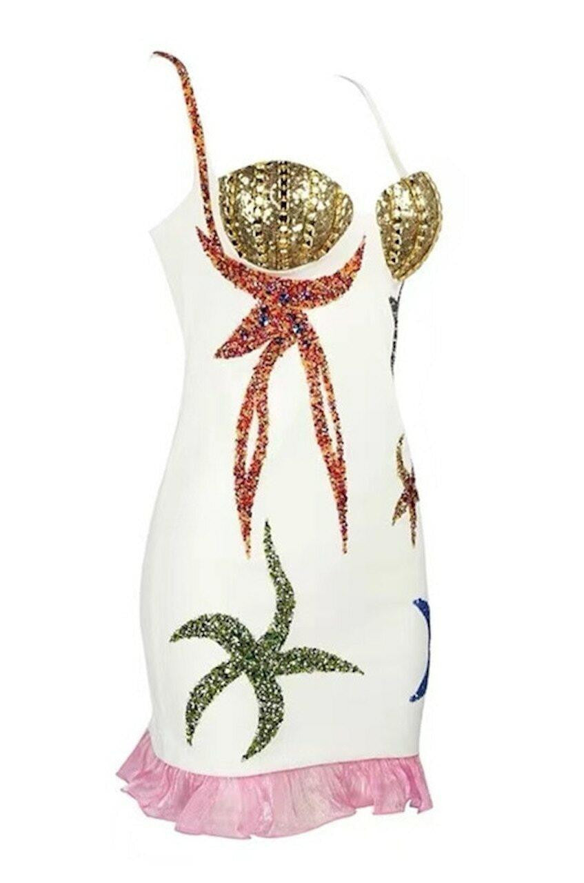 Starfish Sequin Mini Dress shopUNIQUES.com Starfish Sequin Mini Dress shopUNIQUES.com
