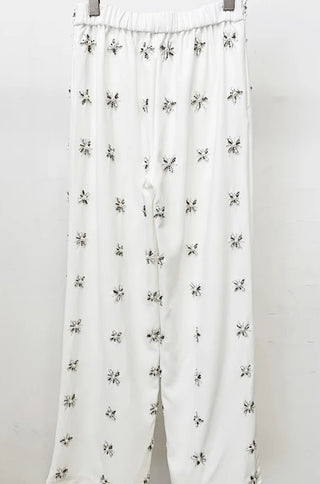 Anais Pearl Crystal Pantsuit