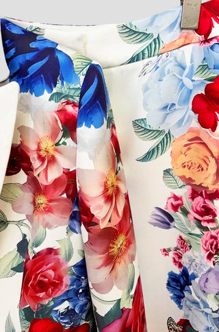 Valeria Floral Print Pantsuit Set