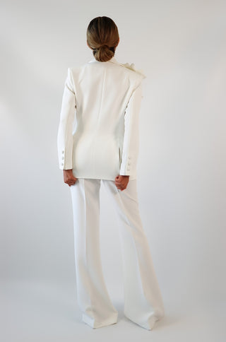 Odette Floral Appliqué Pantsuit